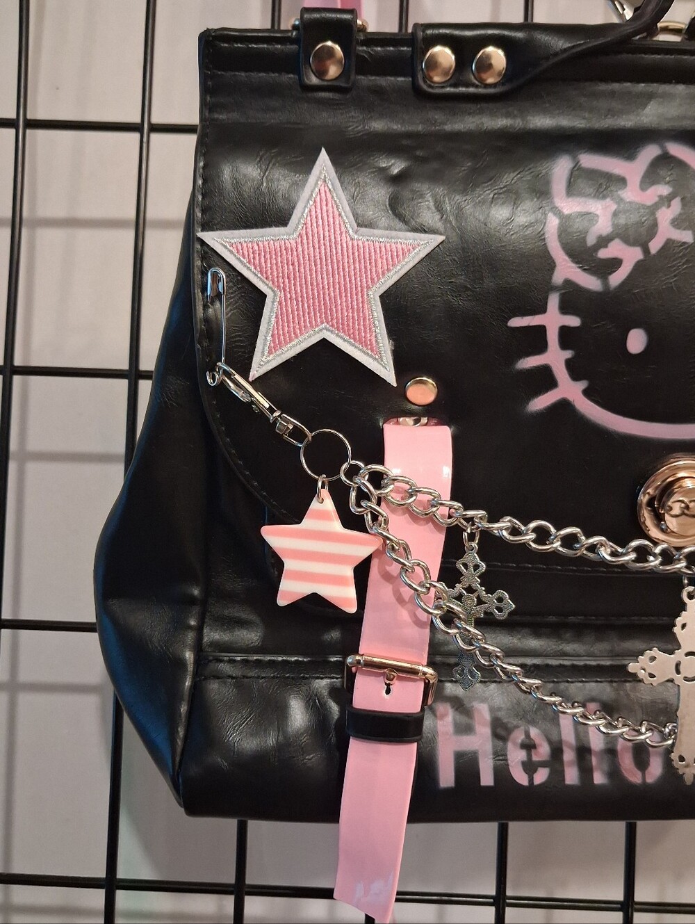 Hello Kitty Gothic Backpack - Picture 3 of 11
